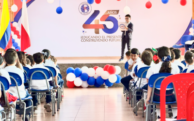ACTO CÍVICO  5° – APERTURA A LA CONMEMORACIÓN DE LOS 45 AÑOS DEL GIMNASIO EL RECREO